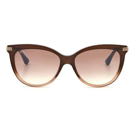 Jimmy Choo Brown Acetate Sunglasses - Hilstor