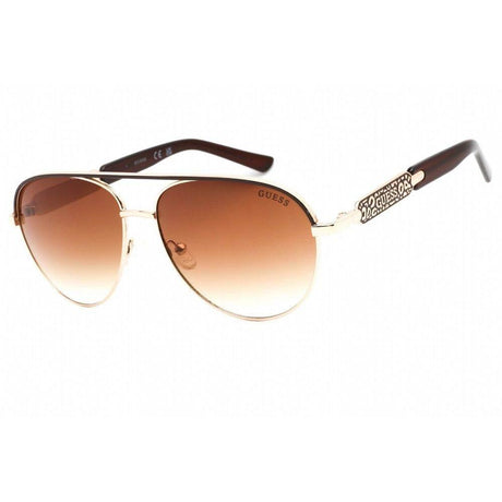 Guess Gold Metal Sunglasses - Hilstor