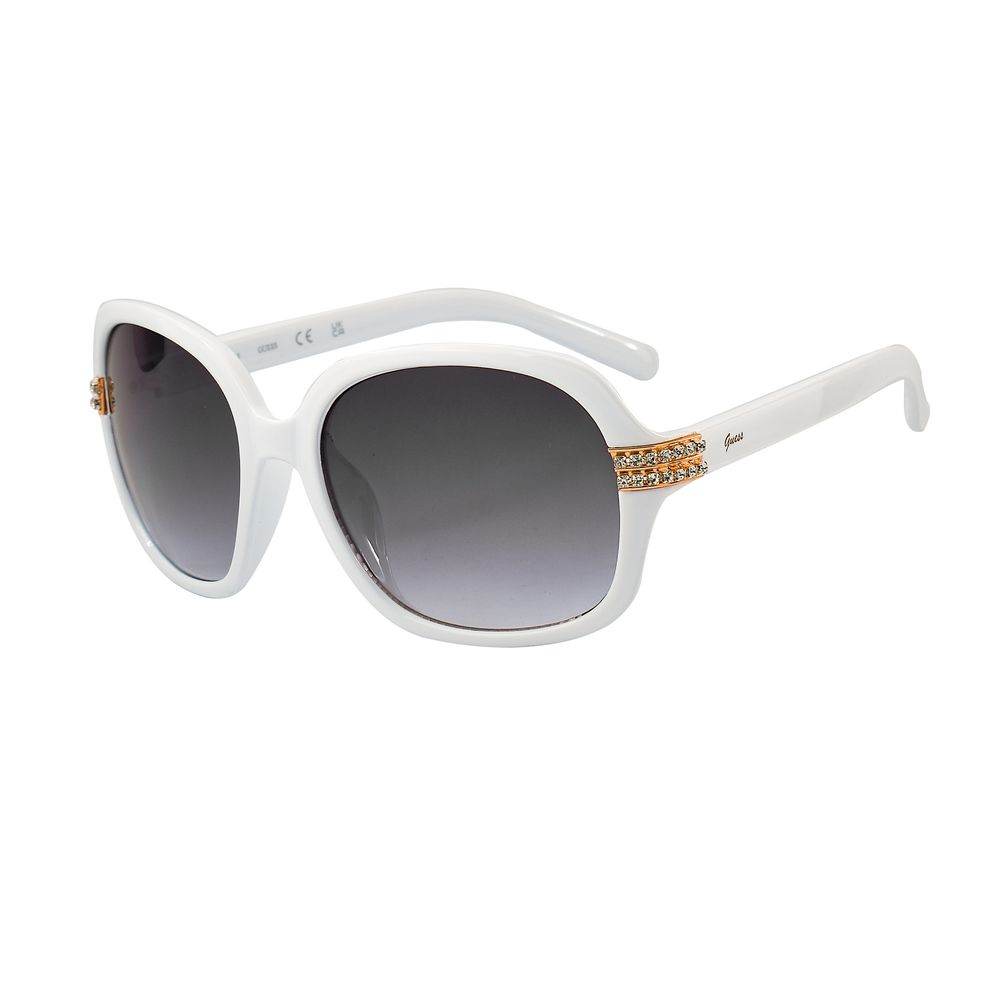Guess White Resin Sunglasses - Hilstor