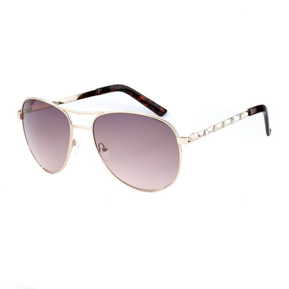 Guess Gold Metal Sunglasses - Hilstor
