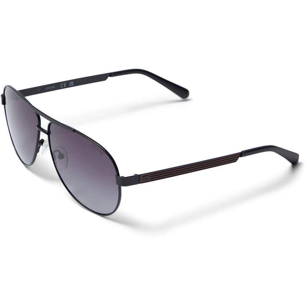 Guess Black Metal Sunglasses - Hilstor