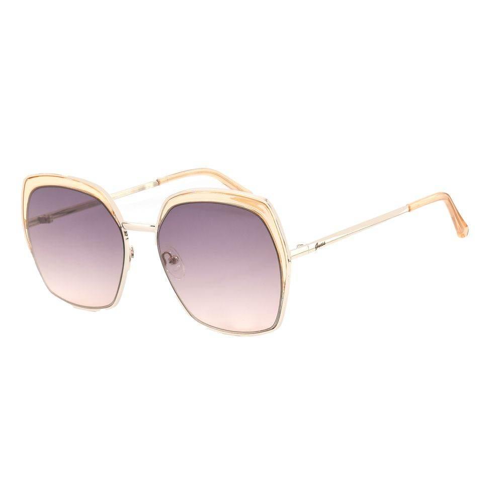 Guess Gold Metal Sunglasses - Hilstor