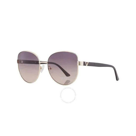 Guess Gold Metal Sunglasses - Hilstor