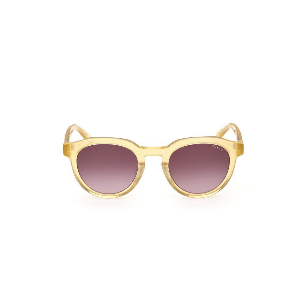 Guess Yellow Plastic Sunglasses - Hilstor