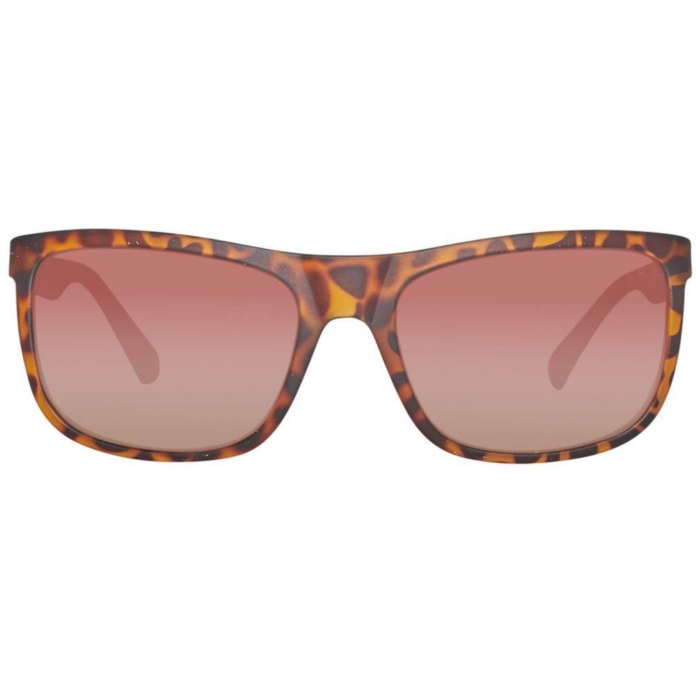 Guess Brown Plastic Plastic Plastic Sunglasses - Hilstor