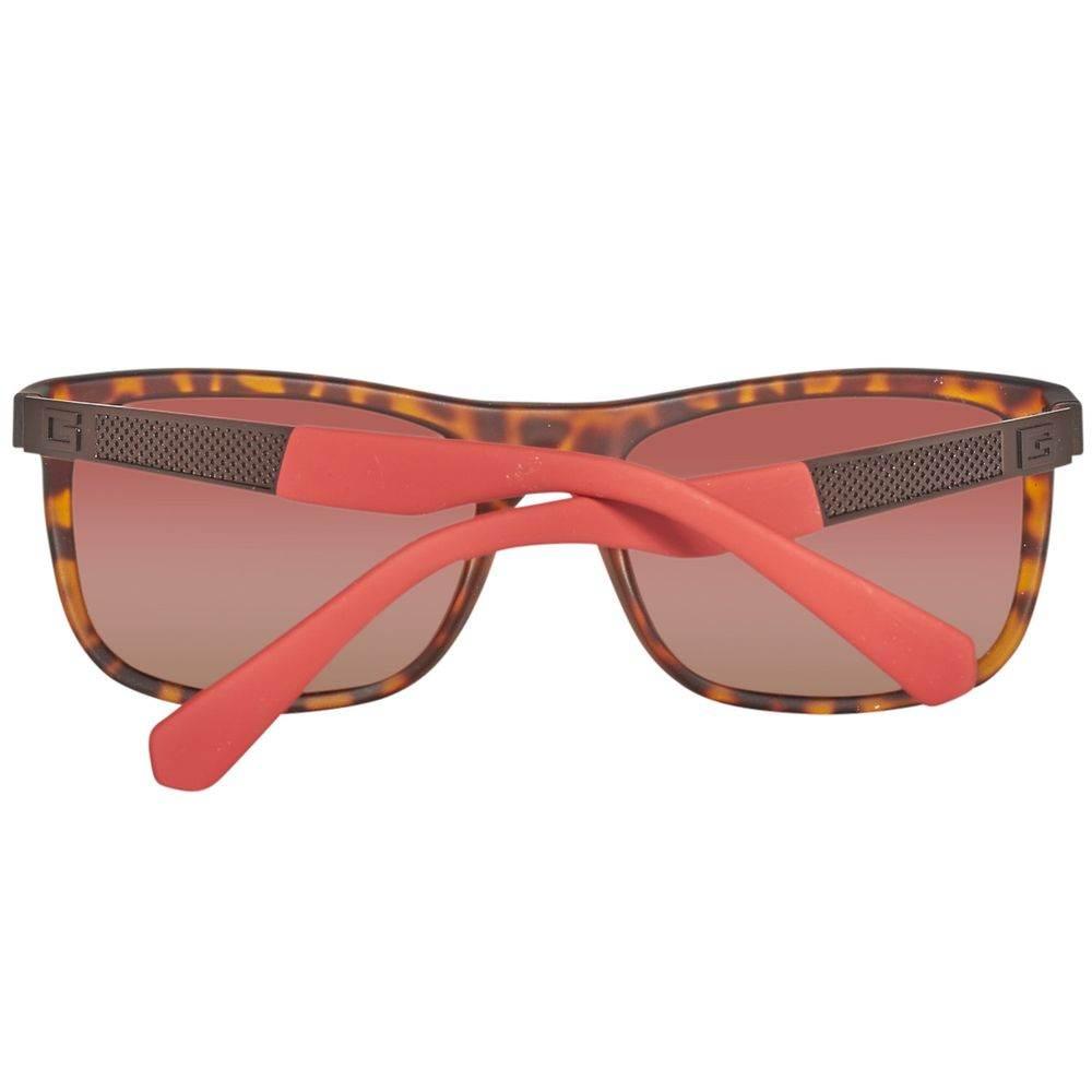 Guess Brown Plastic Plastic Plastic Sunglasses - Hilstor