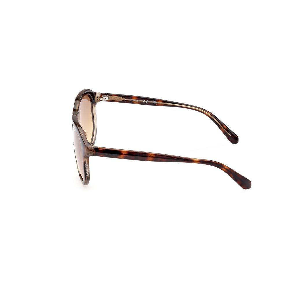 Guess Brown Injected Sunglasses - Hilstor