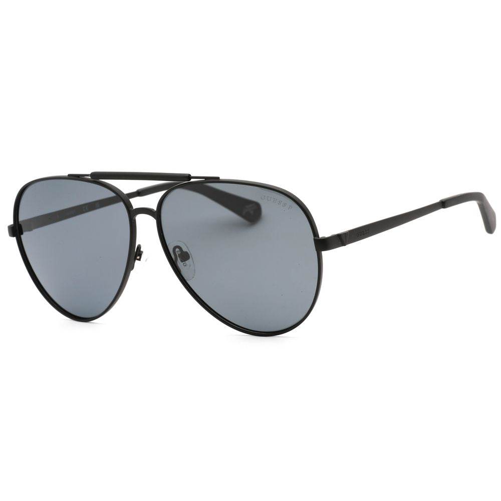 Guess Black Metal Sunglasses - Hilstor
