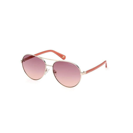 Guess Gold Metal Sunglasses - Hilstor