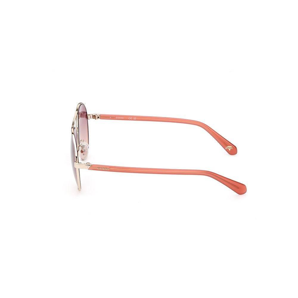 Guess Gold Metal Sunglasses - Hilstor