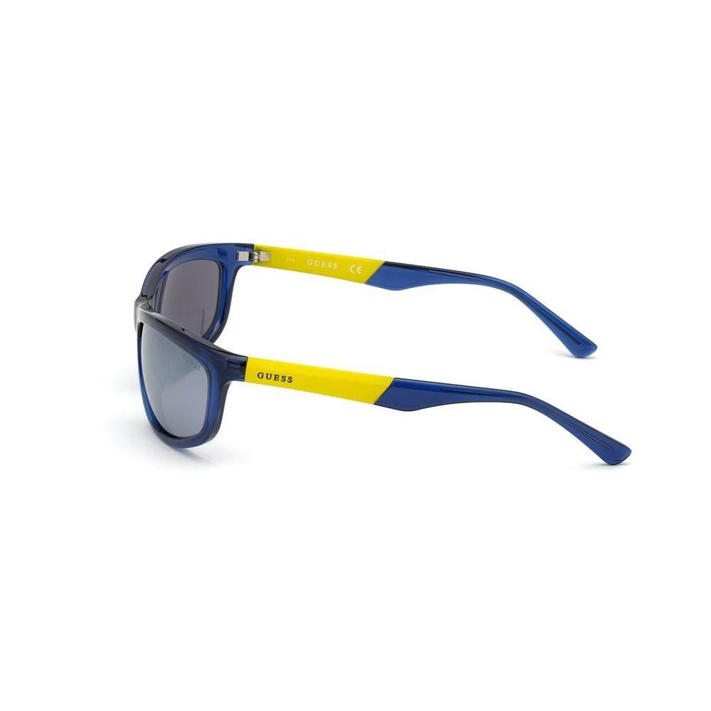 Guess Blue Injected Sunglasses - Hilstor