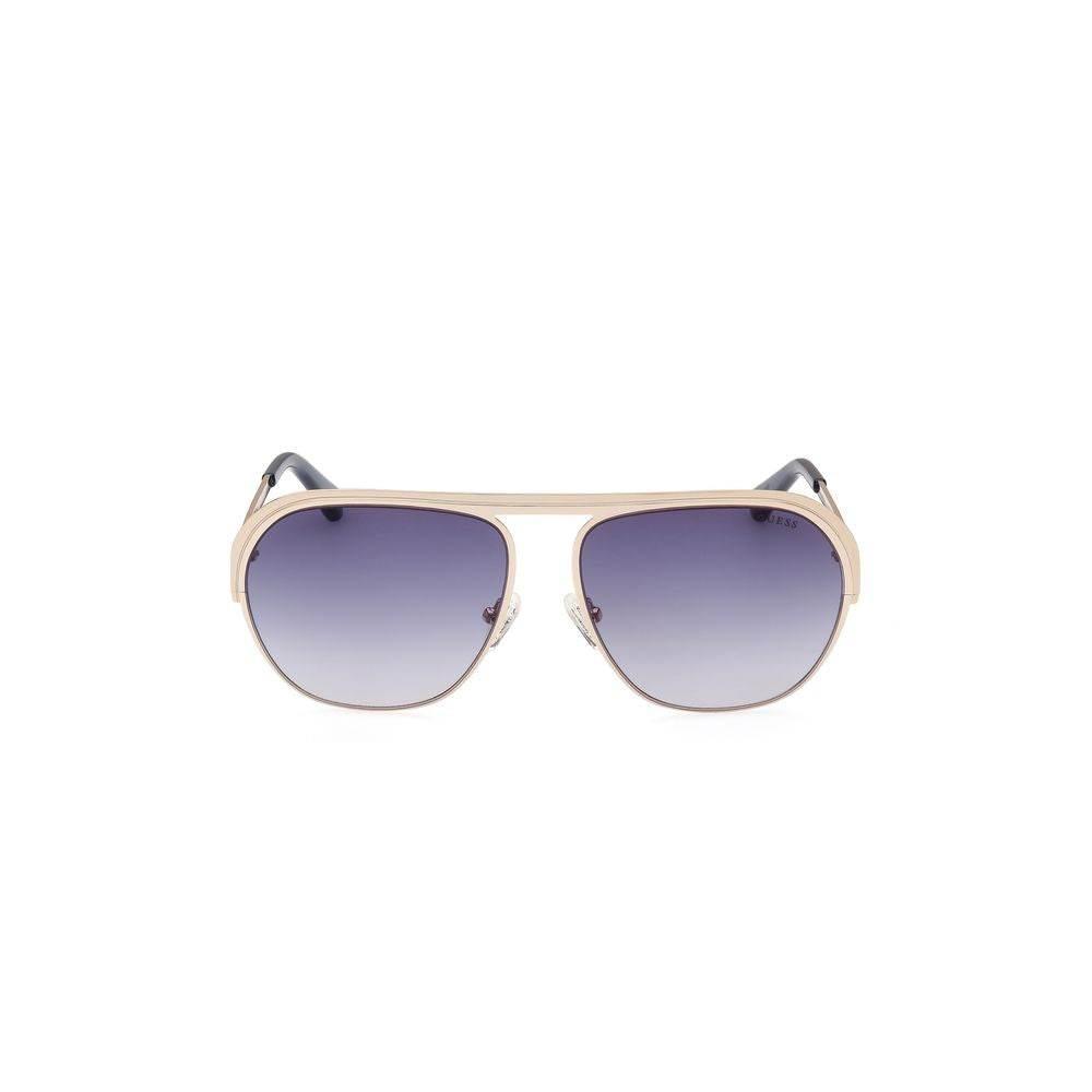 Guess Gold Metal Sunglasses - Hilstor