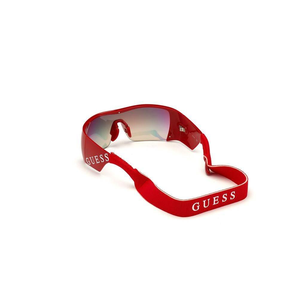 Guess Red Injected Sunglasses - Hilstor
