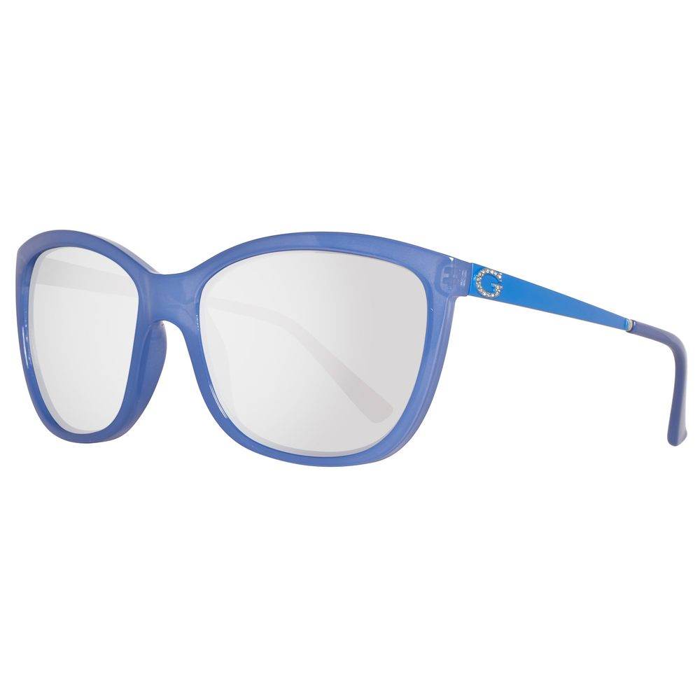Guess Blue Plastic Sunglasses - Hilstor