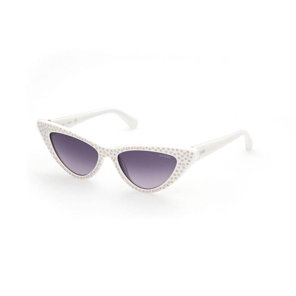 Guess White Resin Sunglasses - Hilstor