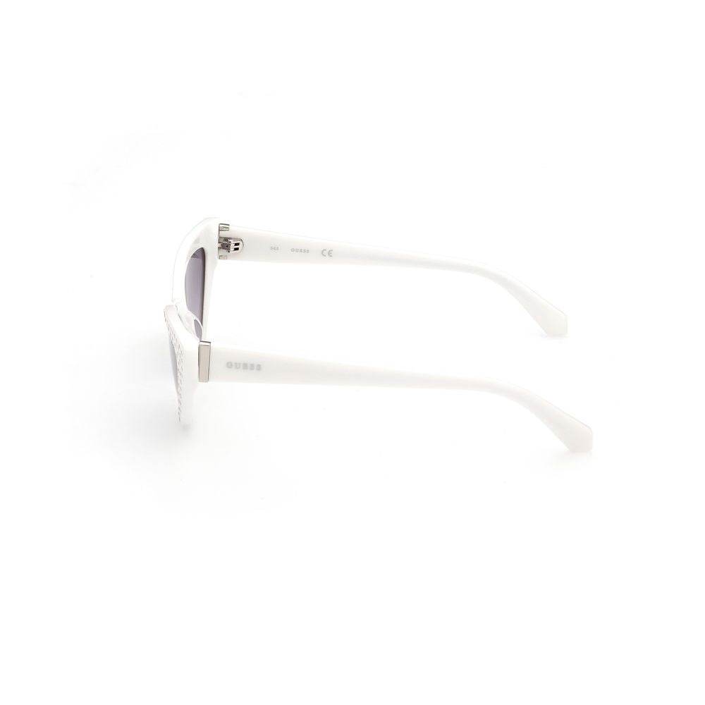 Guess White Resin Sunglasses - Hilstor