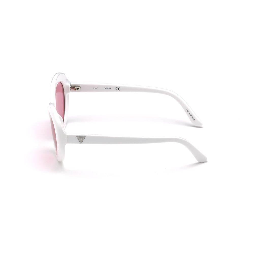 Guess White Acetate Sunglasses - Hilstor
