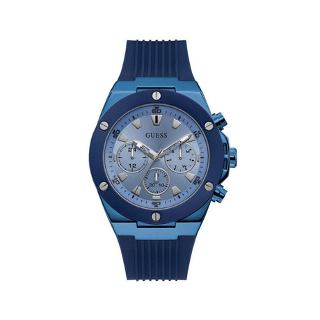 Guess Blue Silicone Watch - Hilstor