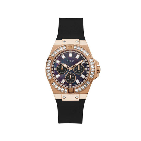 Guess Black Silicone Watch - Hilstor