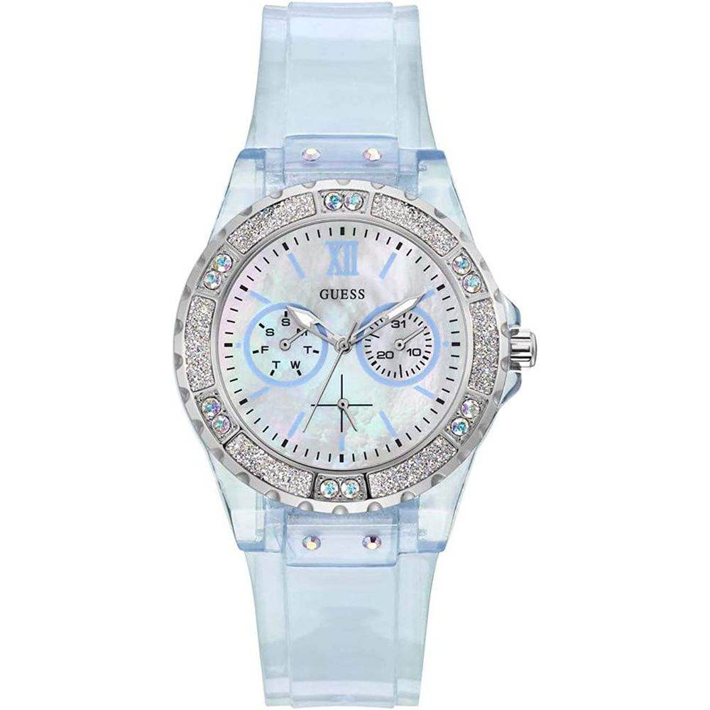 Guess Blue Silicone Watch - Hilstor
