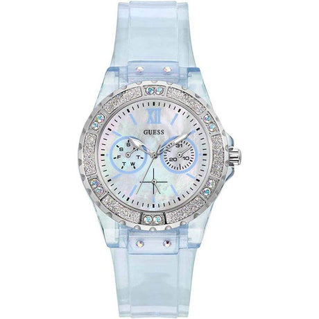 Guess Blue Silicone Watch - Hilstor