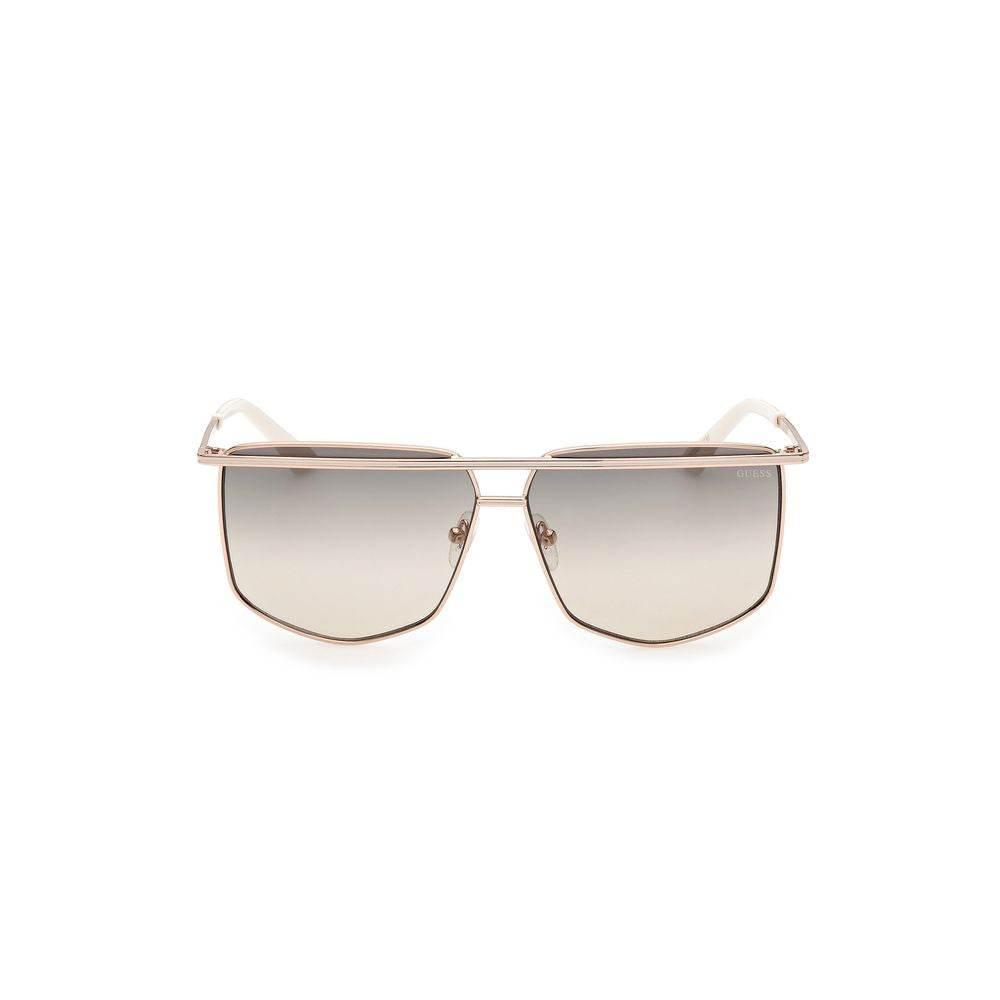 Guess Gold Metal Sunglasses - Hilstor