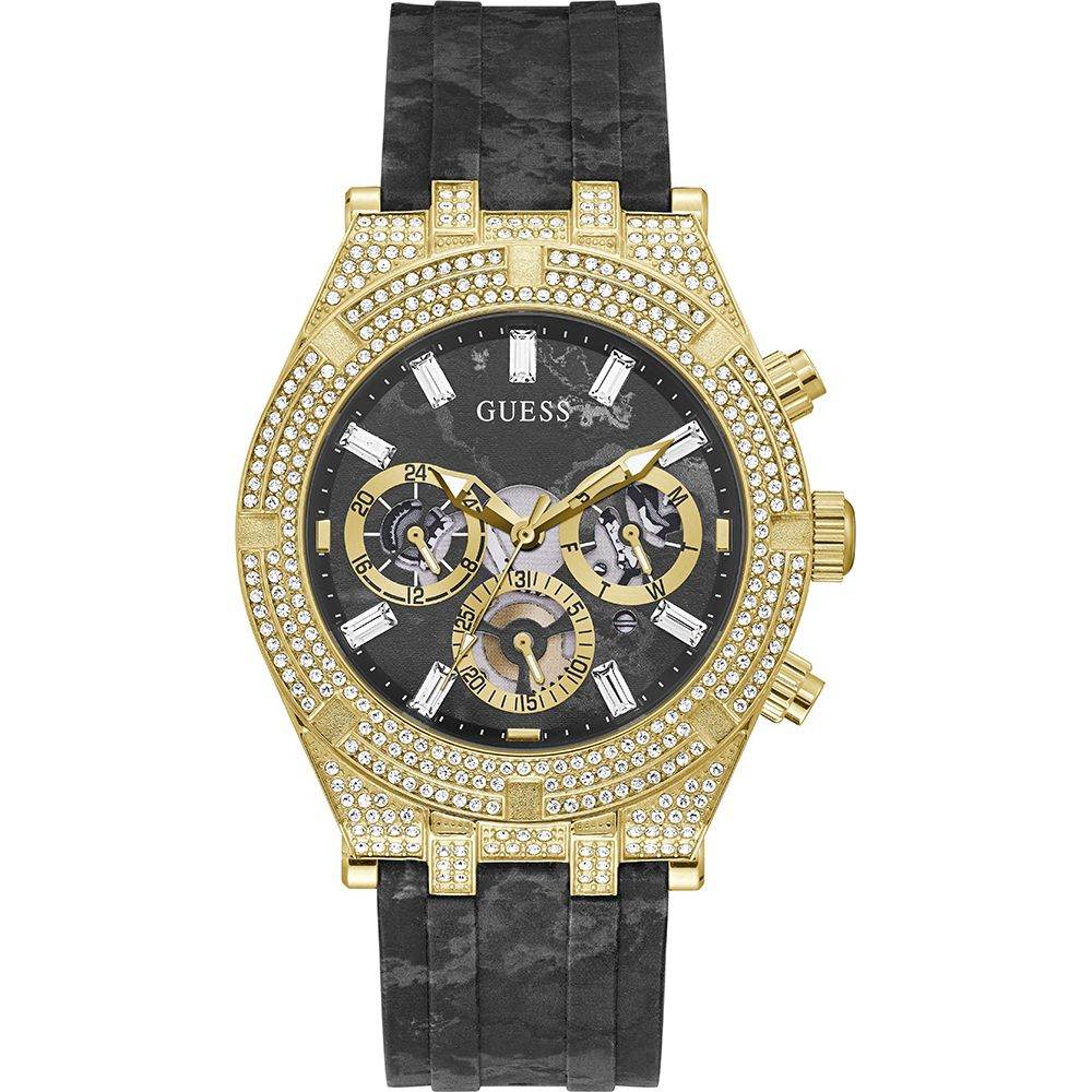 Guess Black Silicone Watch - Hilstor