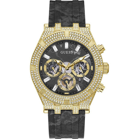 Guess Black Silicone Watch - Hilstor