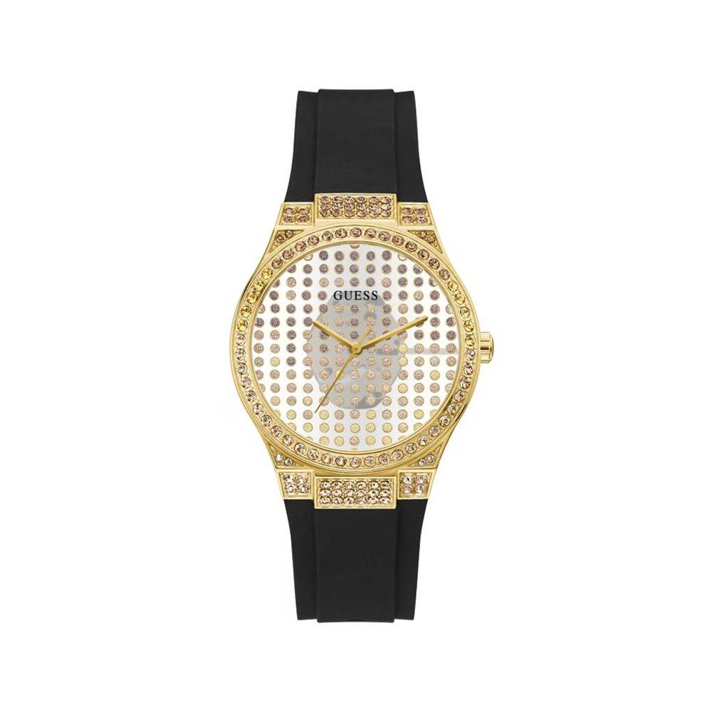 Guess Black Silicone Watch - Hilstor