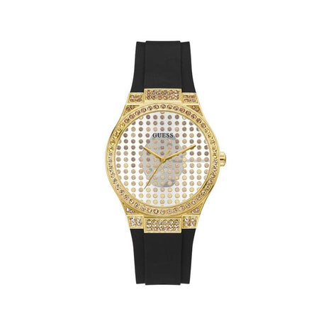 Guess Black Silicone Watch - Hilstor