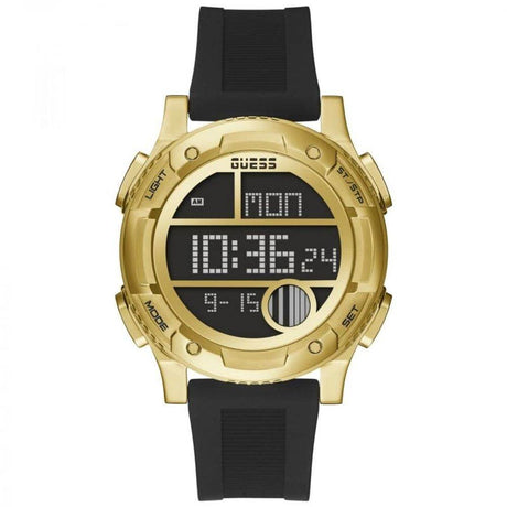Guess Black Rubber Watch - Hilstor
