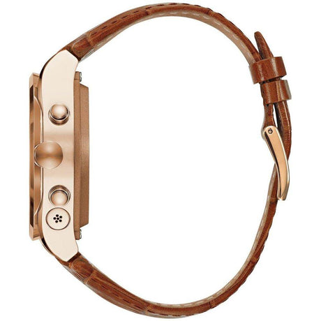 Guess Brown Leather Watch - Hilstor