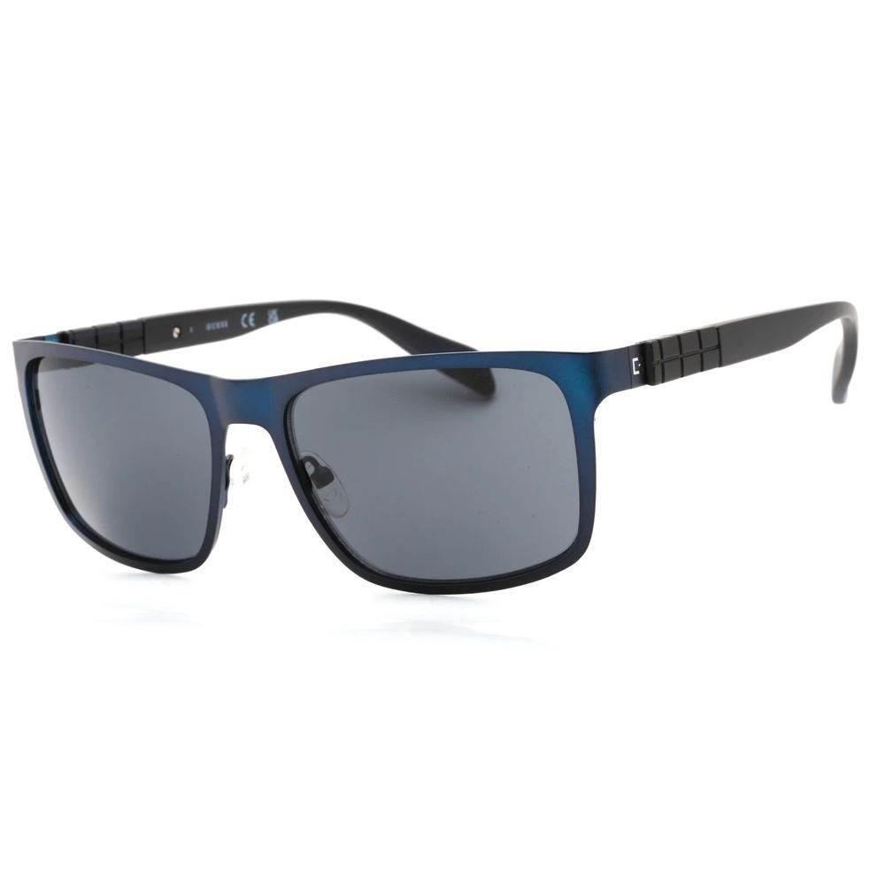 Guess Blue Metal Sunglasses - Hilstor