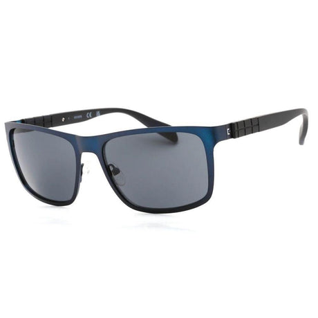 Guess Blue Metal Sunglasses - Hilstor