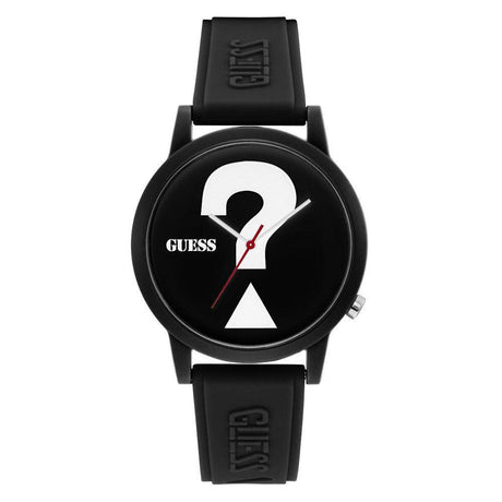 Guess Black Resin Watch - Hilstor