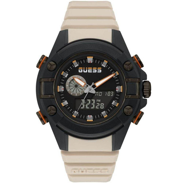 Guess Beige Resin Watch - Hilstor