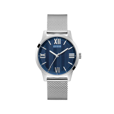 Guess Silver Stainless Steel Watch - Hilstor
