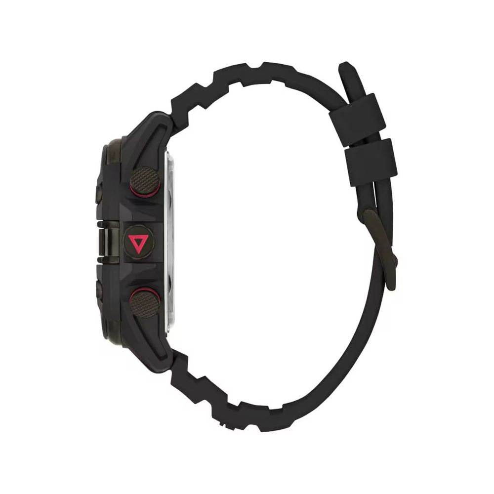 Guess Black Resin Watch - Hilstor