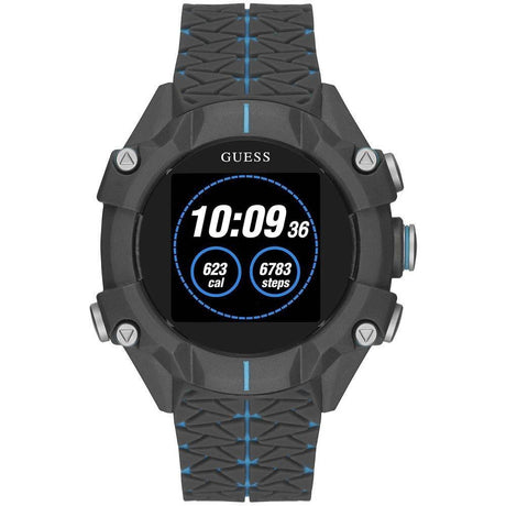 Guess Gray Resin Watch - Hilstor