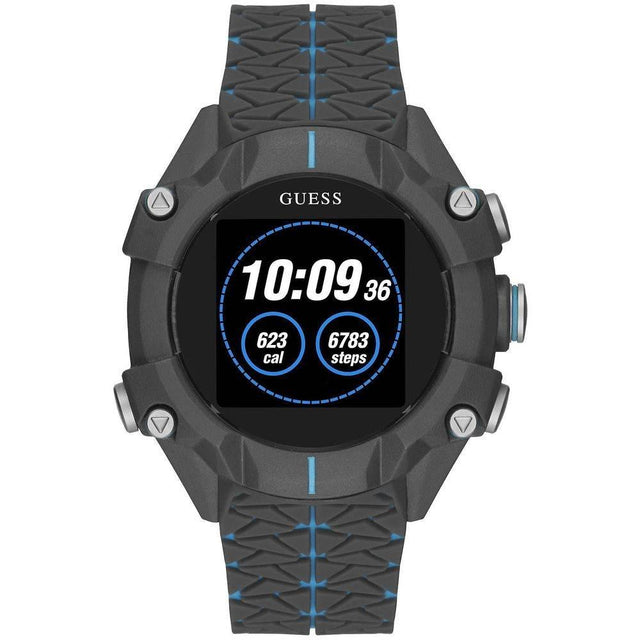 Guess Gray Resin Watch - Hilstor