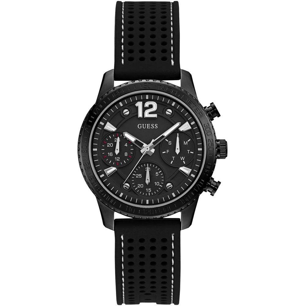 Guess Black Resin Watch - Hilstor