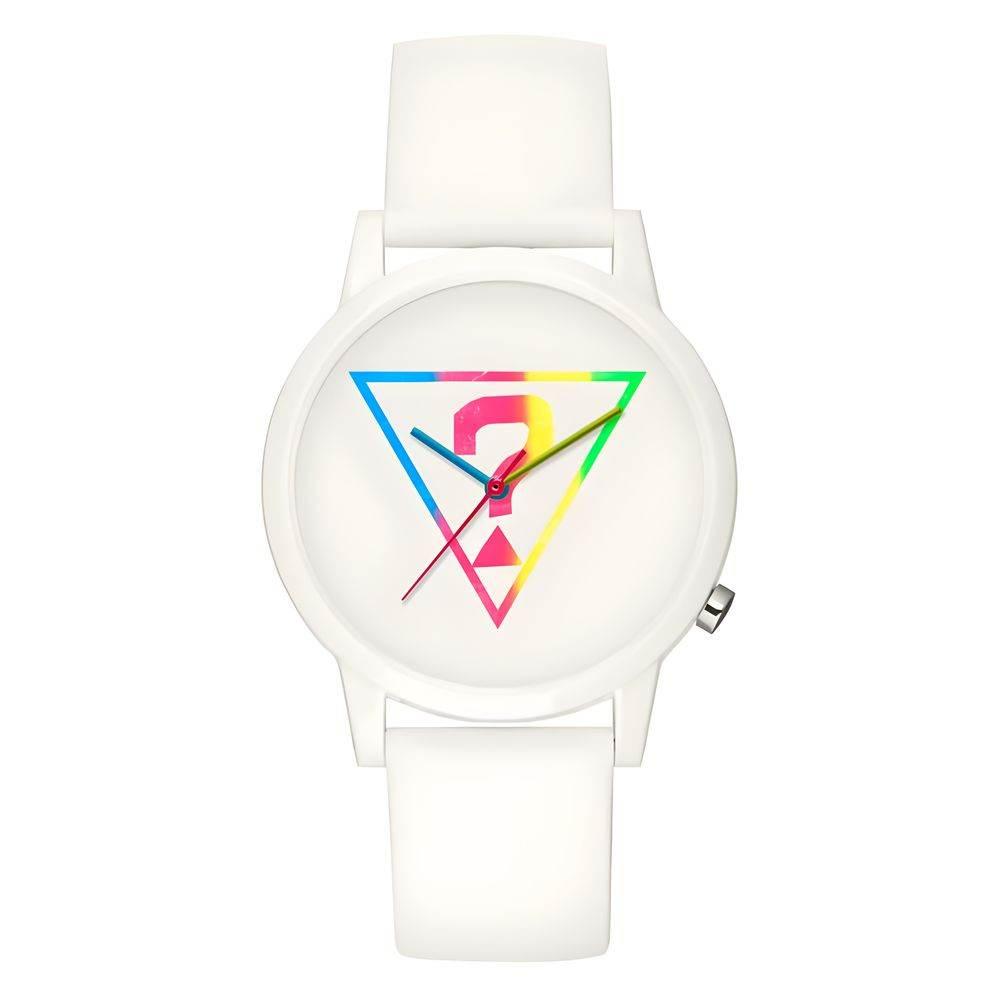 Guess White Silicone Watch - Hilstor
