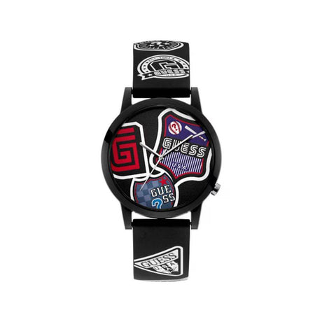 Guess Black Silicone Watch - Hilstor