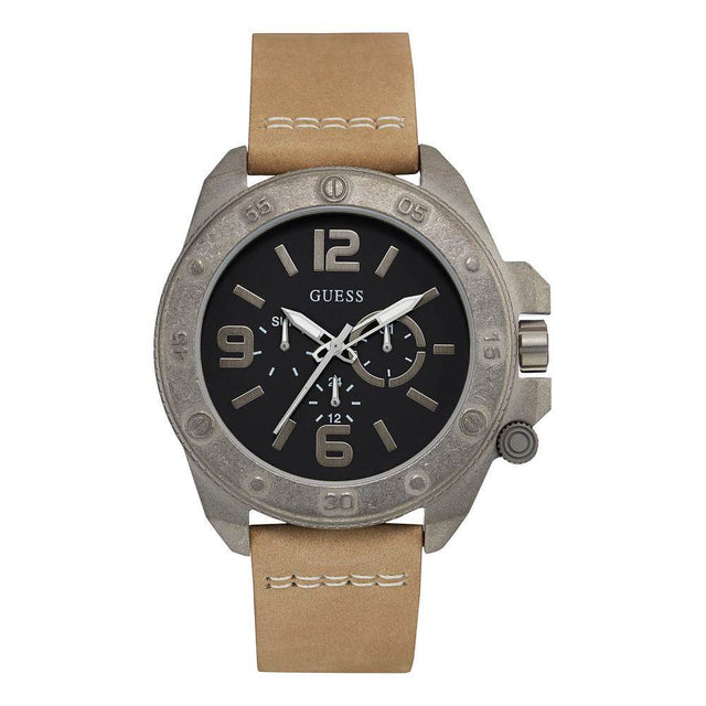 Guess Beige Polyethylene Watch - Hilstor