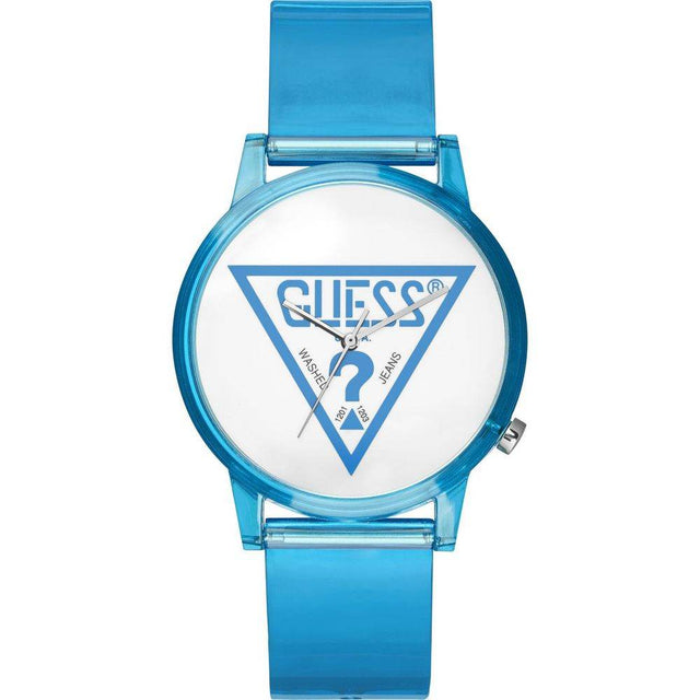 Guess Blue Silicone Watch - Hilstor