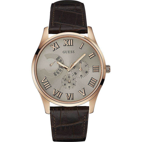 Guess Brown Polyethylene Watch - Hilstor