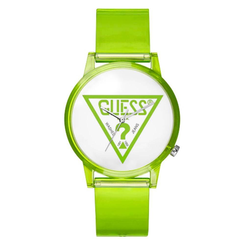 Guess Green Silicone Watch - Hilstor