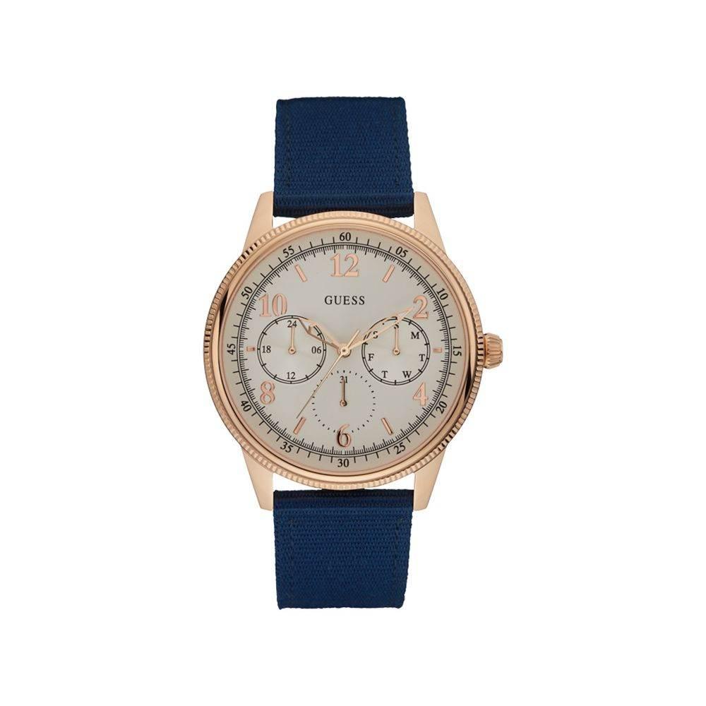 Guess Blue Nylon Watch - Hilstor