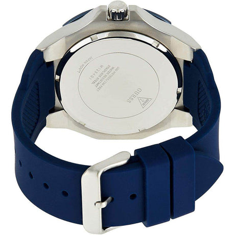 Guess Blue Rubber Watch - Hilstor