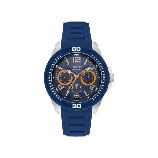 Guess Blue Rubber Watch - Hilstor